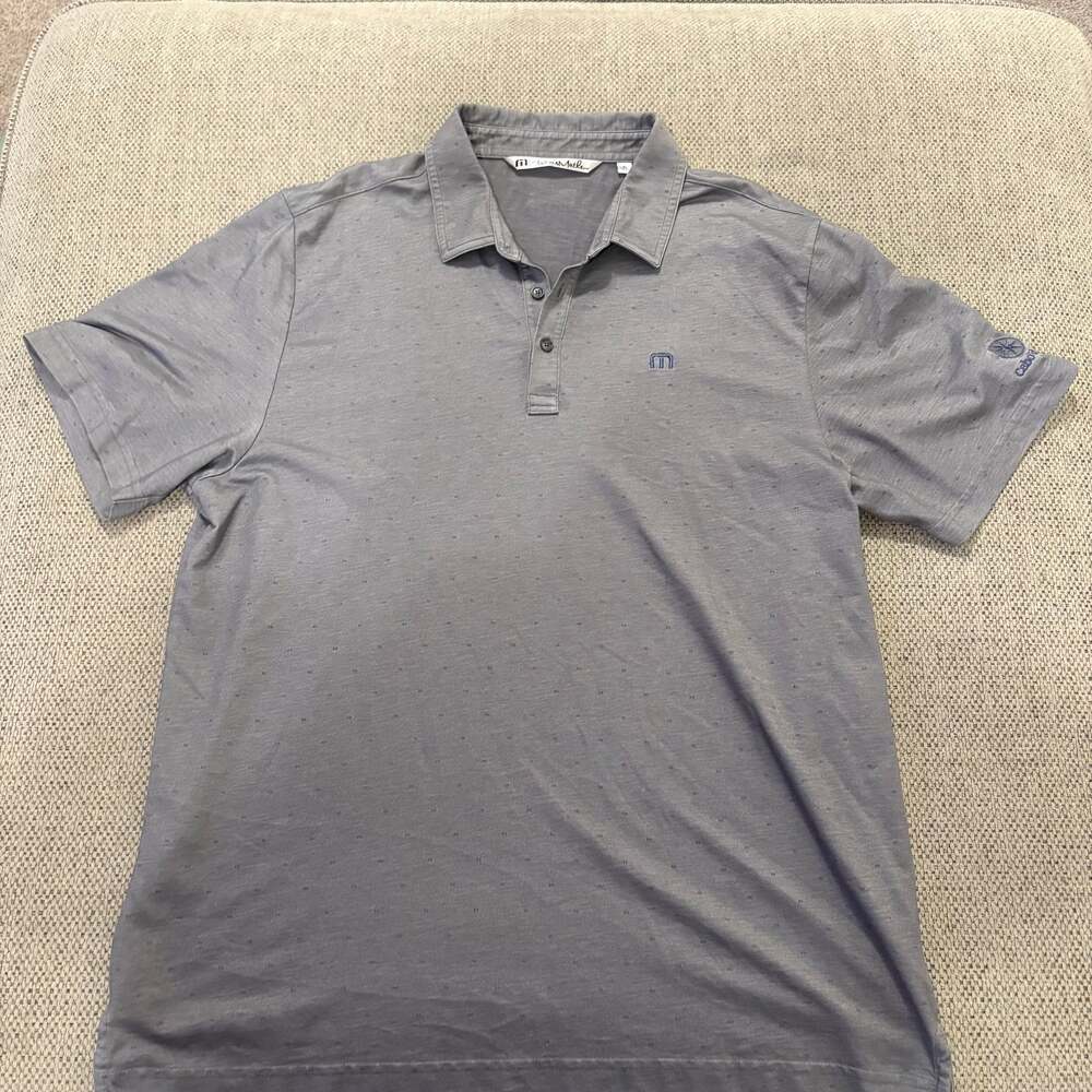 TravisMathew The Zinna Golf Polo Heather Grey